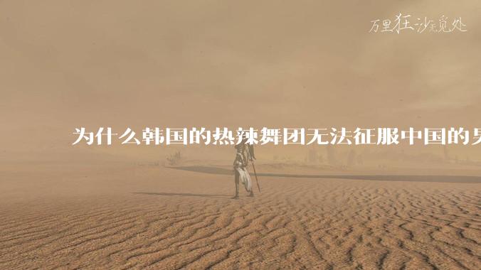 为什么韩国的热辣舞团无法征服中国的男性市场？？