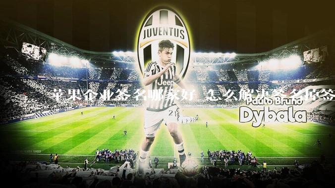 苹果企业签名哪家好 怎么解决签名掉签问题  ？